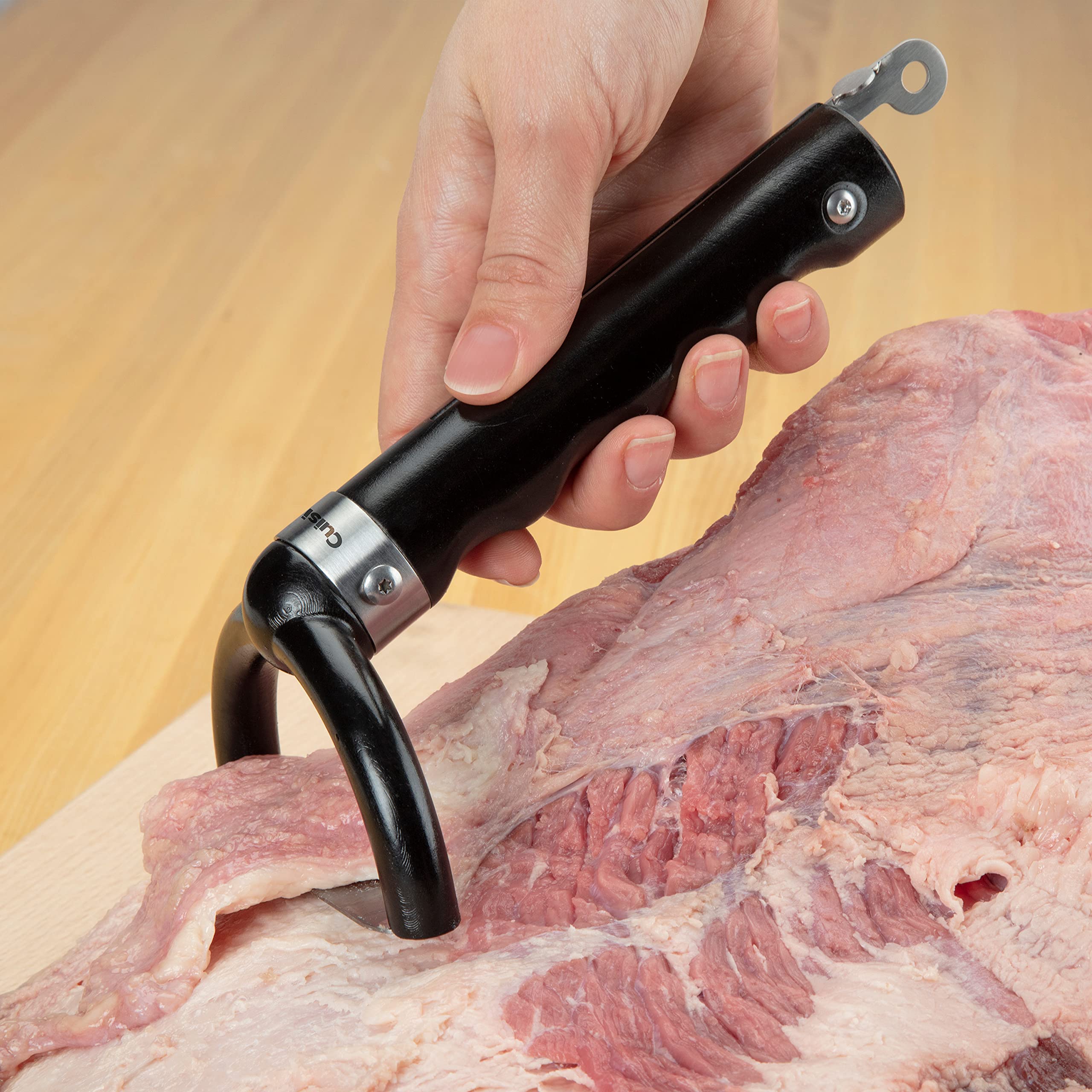 Cuisinart CGK-300-silver-skin-lifter eases skin separation from rib meat