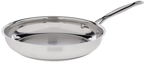 Cuisinart Chef's Classic 10-Inch Skillet with mirror finish for quick, even heating.