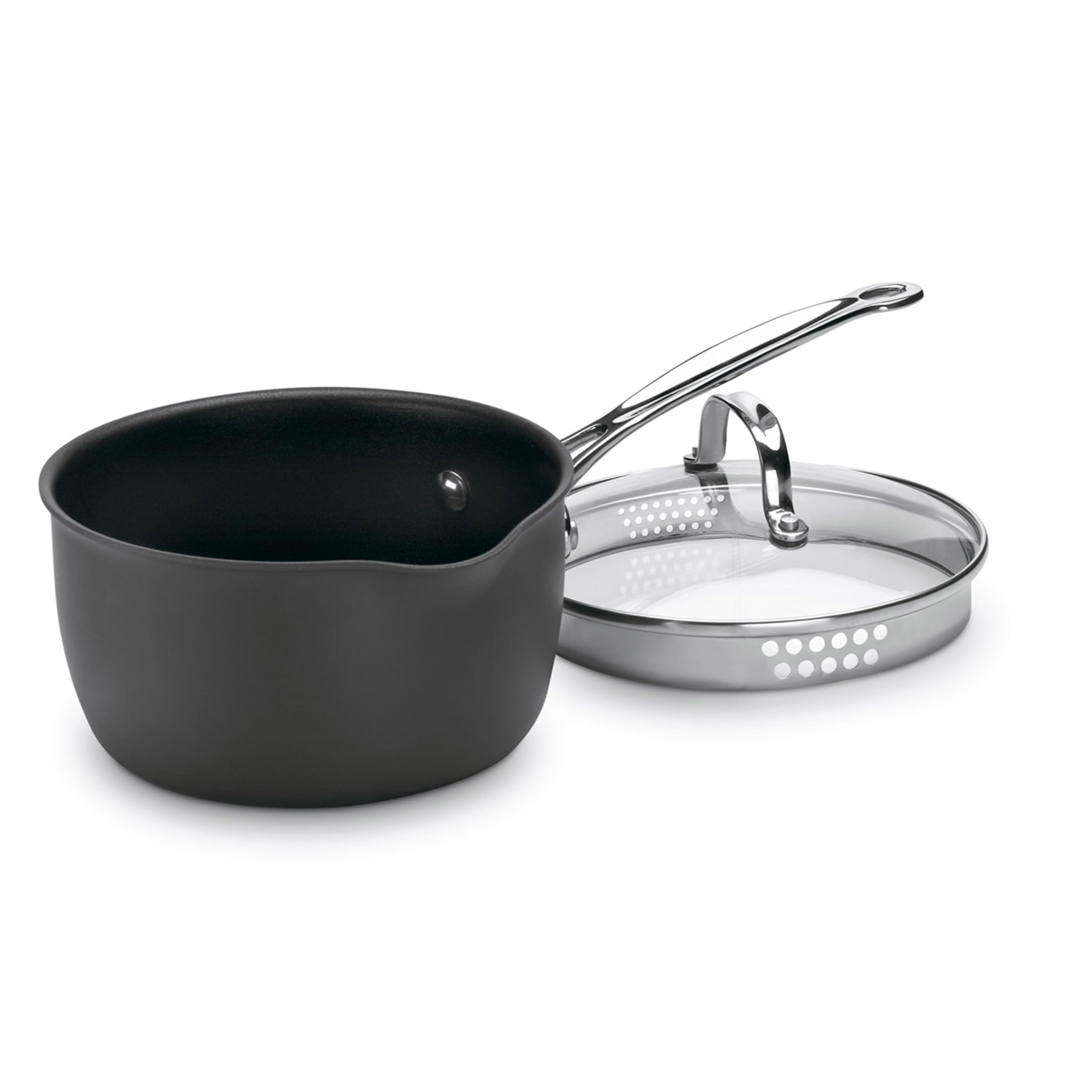 Cuisinart Chef's Classic 2-qt pour saucepan with drip-free pour for precise sauces.