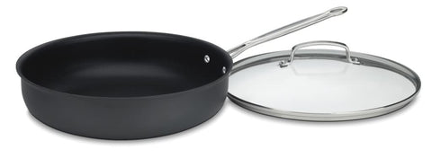 Cuisinart Chef's Classic hard anodized exterior for durable performance