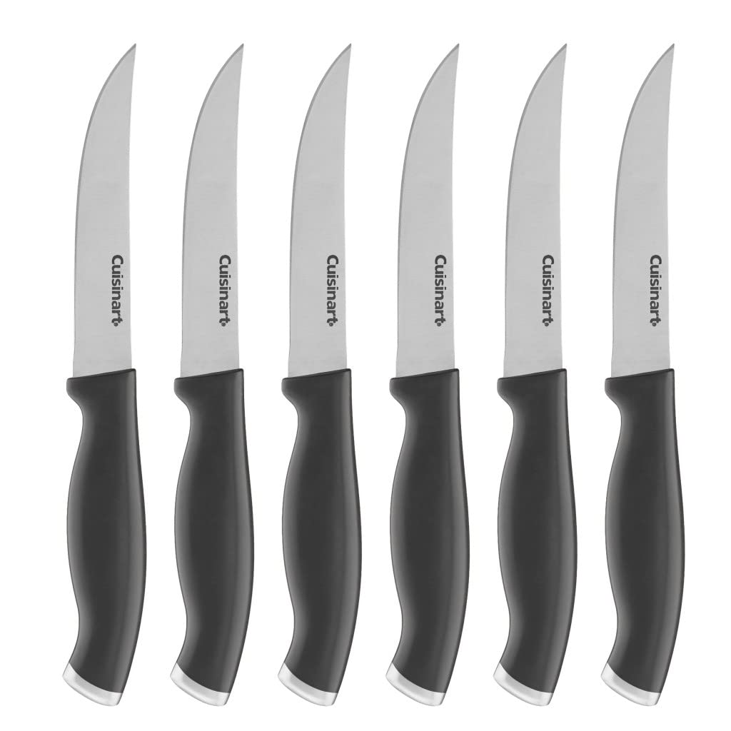 Cuisinart Color Pro 5-inch serrated utility knife for crusts and bread tasks.