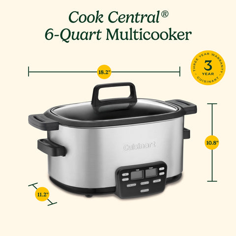Cuisinart Cook Central keeps food warm until serving.