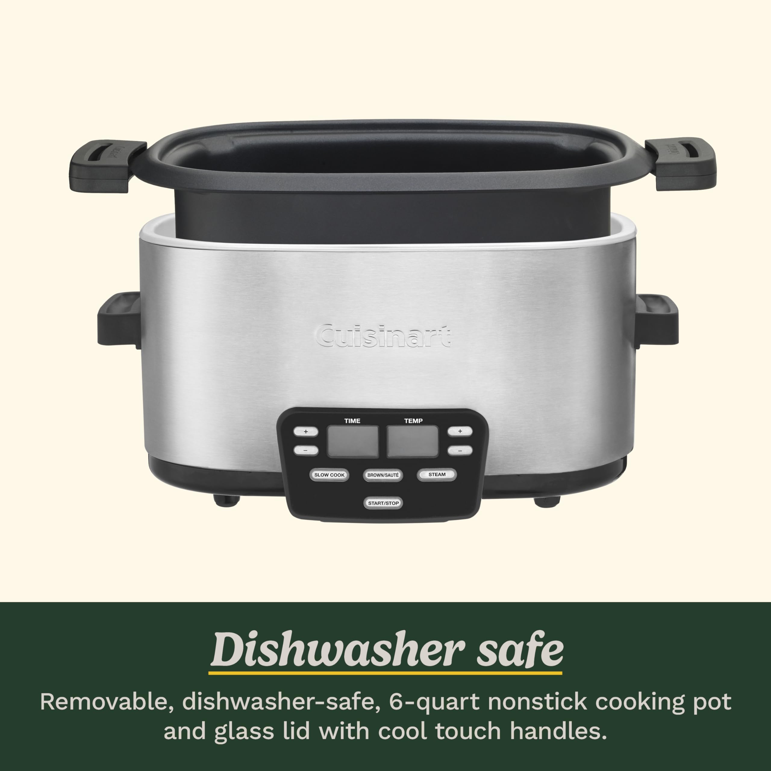 Cuisinart Cook Central slow-cook setting helps flavor development.