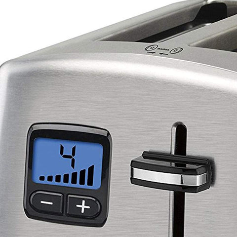 Cuisinart CPT-415P1 removable crumb tray enables quick cleanup after breakfast