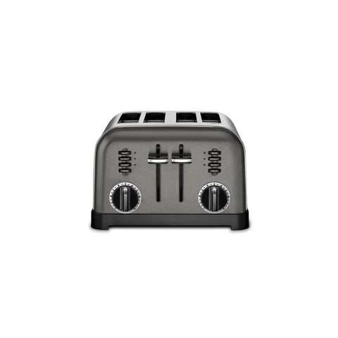 Cuisinart CPT-180BKS toaster with dual controls for customizable toasting