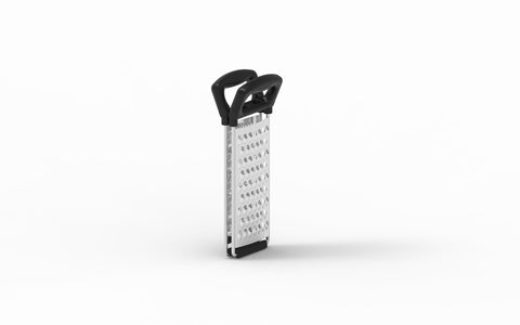 Cuisinart CTG-00-FG detachable grater used directly over food for mess-free prep.