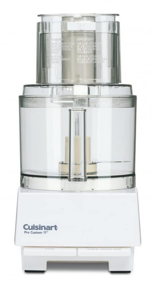 Cuisinart Cup Pro Custom 11 front view with large feed tube for whole produce