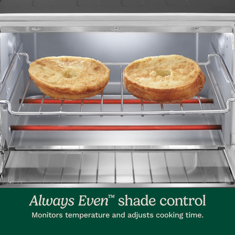 Cuisinart Custom Classic Toaster Oven Broiler 11-inch pizza ready to bake.