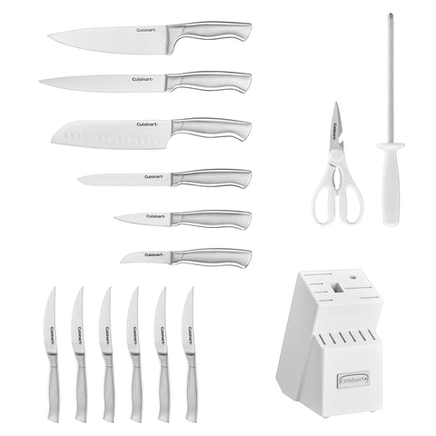 Cuisinart ergonomic handle close-up for comfortable prep.