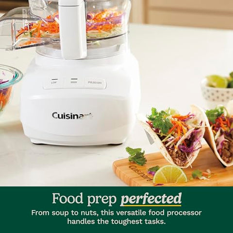 Cuisinart Fine and Medium Disc delivers precise shredding and slicing.