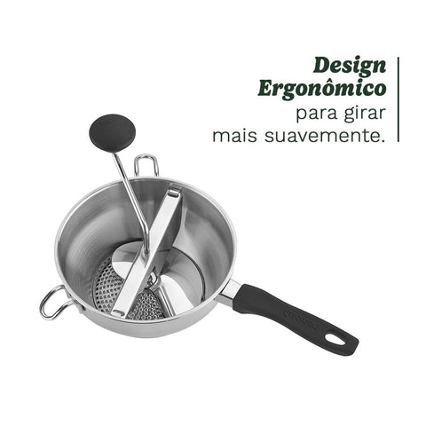 Cuisinart food mill fine disc for silky vegetable purées.