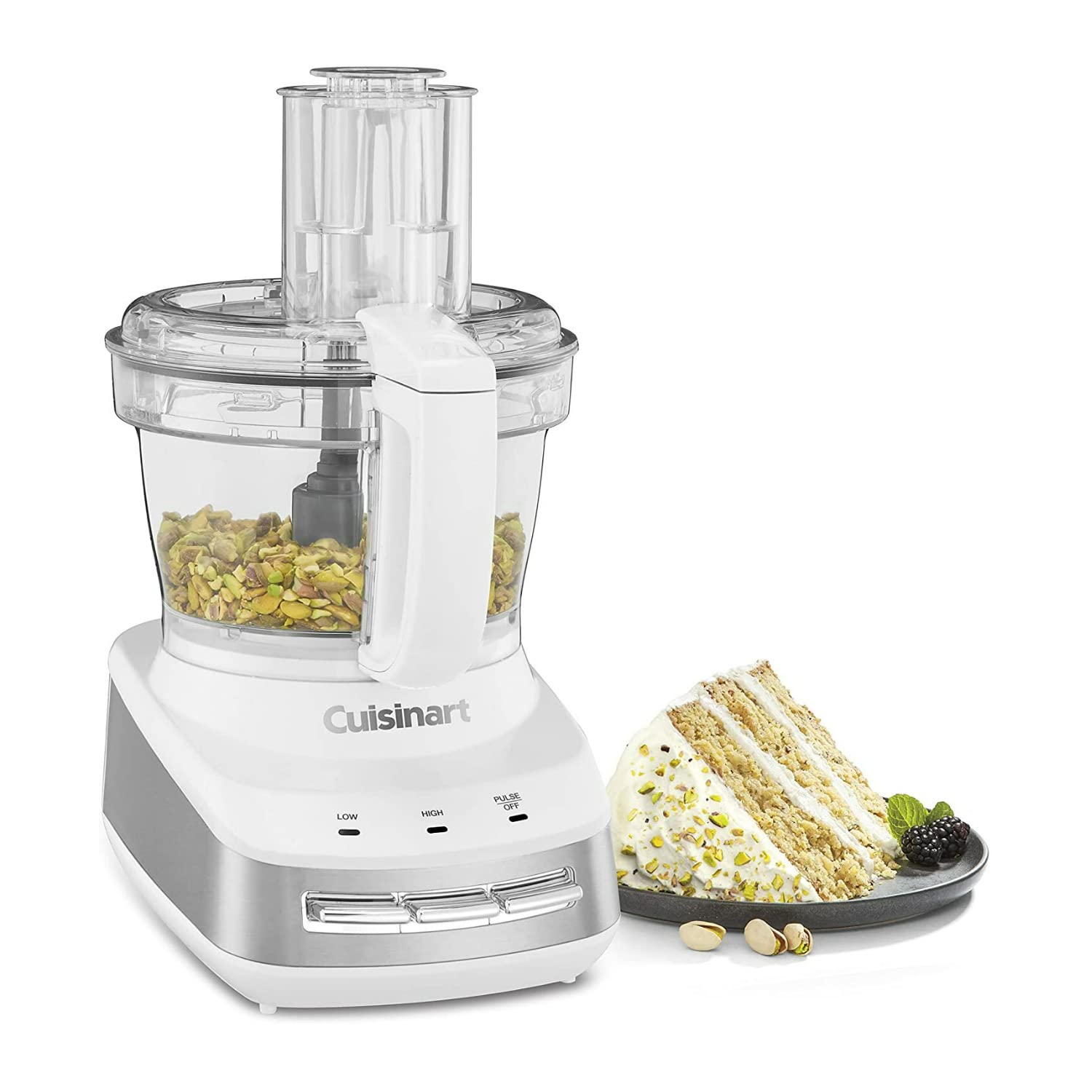 Cuisinart FP-110 Core Custom blades and discs for slicing and shredding.
