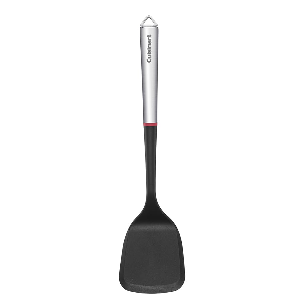 Cuisinart Fusion Proline Solid Turner with steel handle for durable flipping tasks.