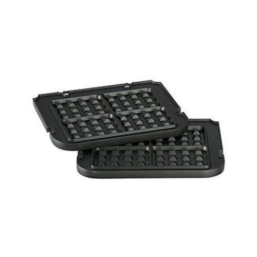 Cuisinart GR-WAFP waffle plates nonstick surface ensures clean release every time