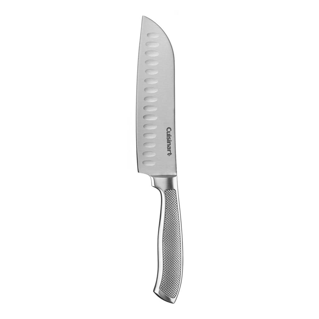 Cuisinart Graphix Santoku 7-inch blade close-up for precise slicing