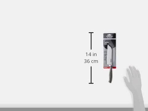 Cuisinart Graphix Santoku stored in block display for organized kitchen