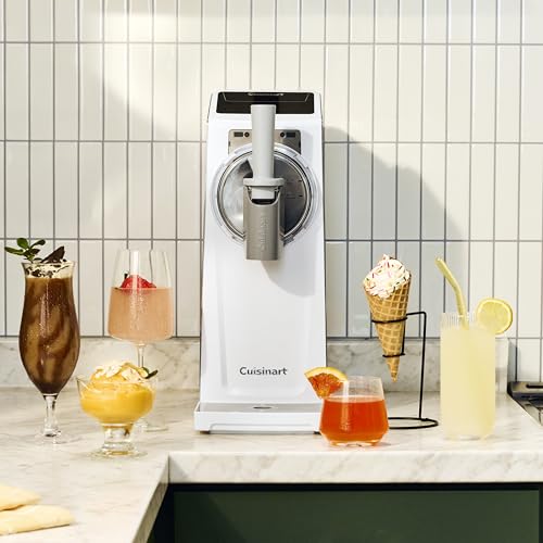 Cuisinart ICE-200 six-program control panel enables versatile frozen desserts