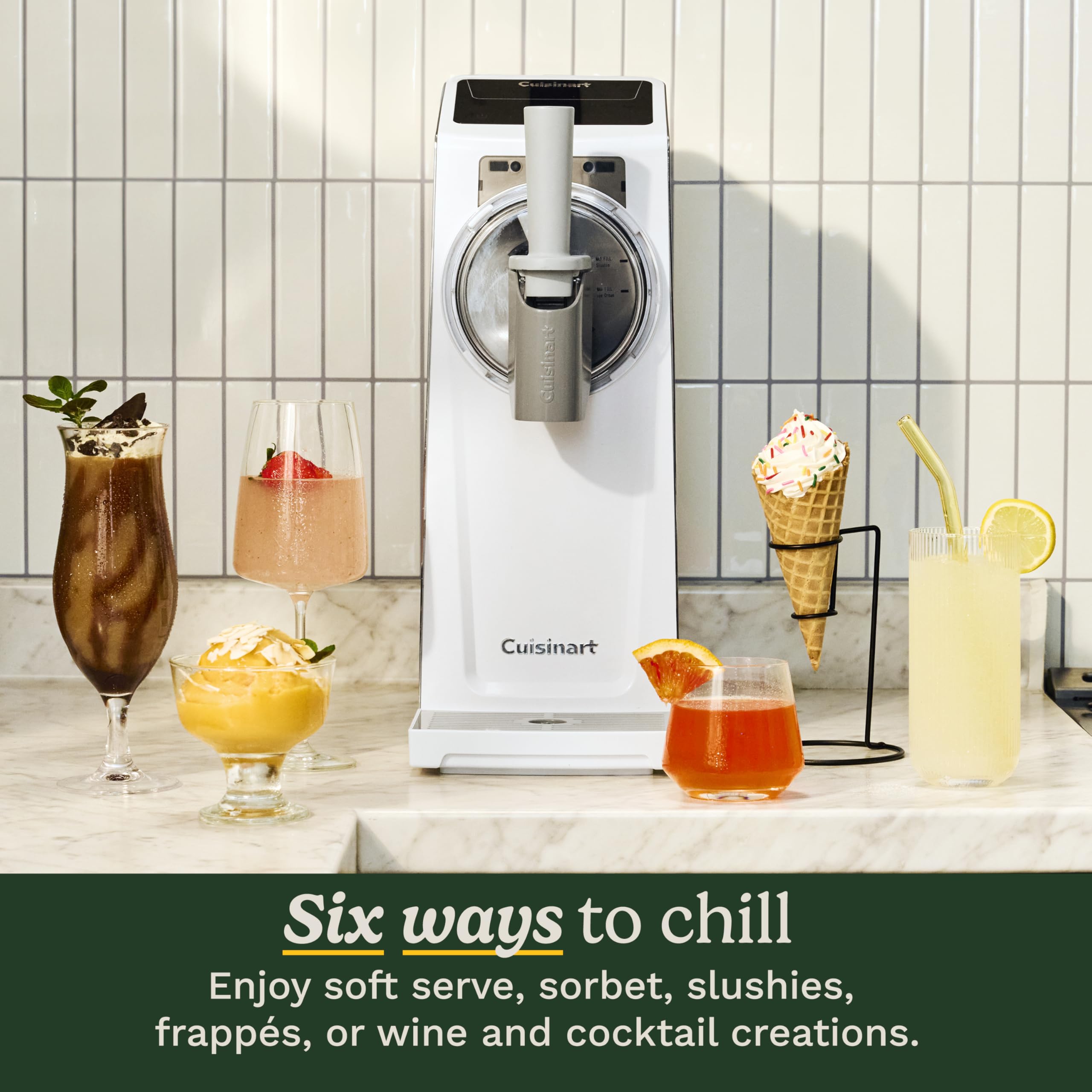 Cuisinart ICE-200 quick-freeze technology maintains ideal texture