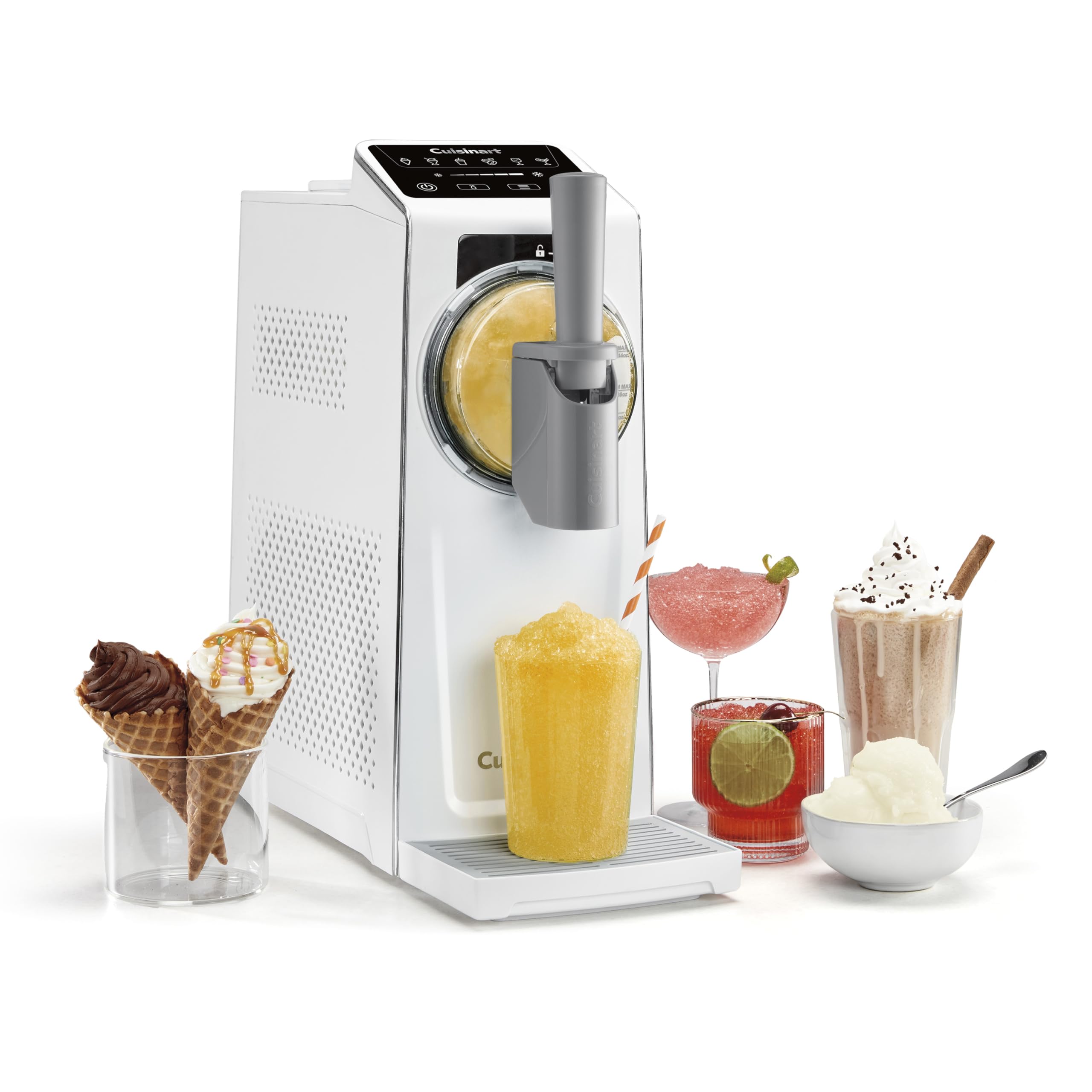 Cuisinart ICE-200 slushy soft-serve maker for easy at-home frozen treats