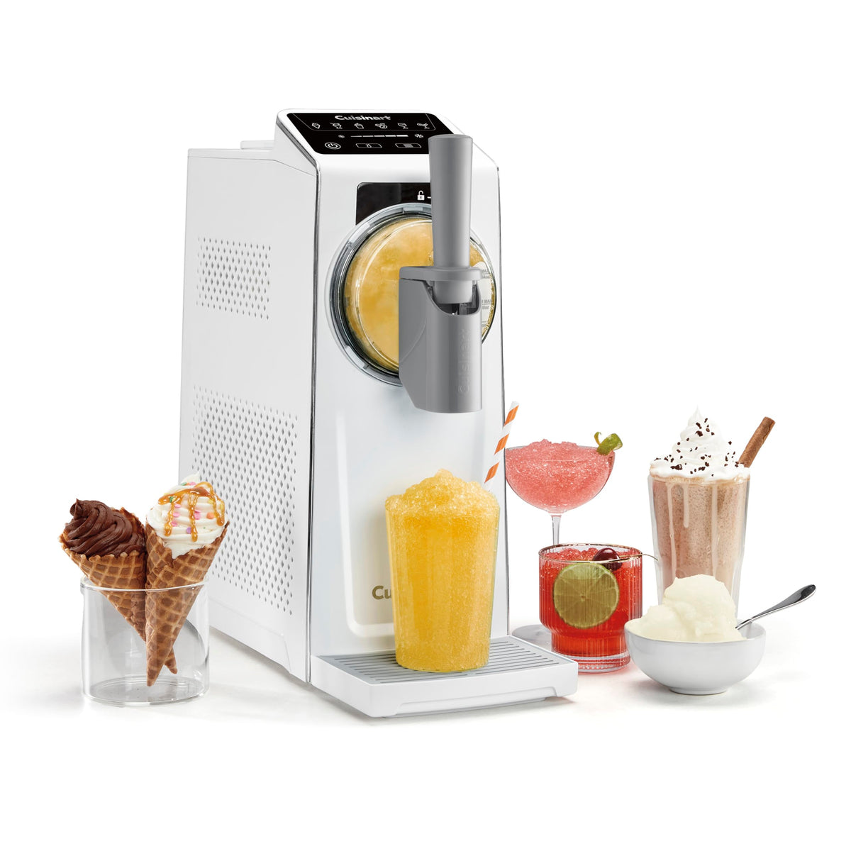 Cuisinart ICE-200 slushy soft-serve maker for easy at-home frozen treats