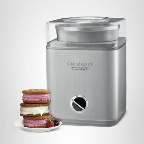 Cuisinart ICE30BCP1 ideal for backyard parties, enabling quick homemade treats.