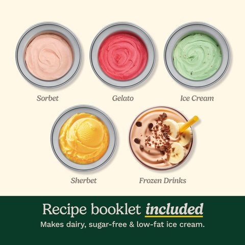 Cuisinart freezer bowl 2-quart for homemade desserts.