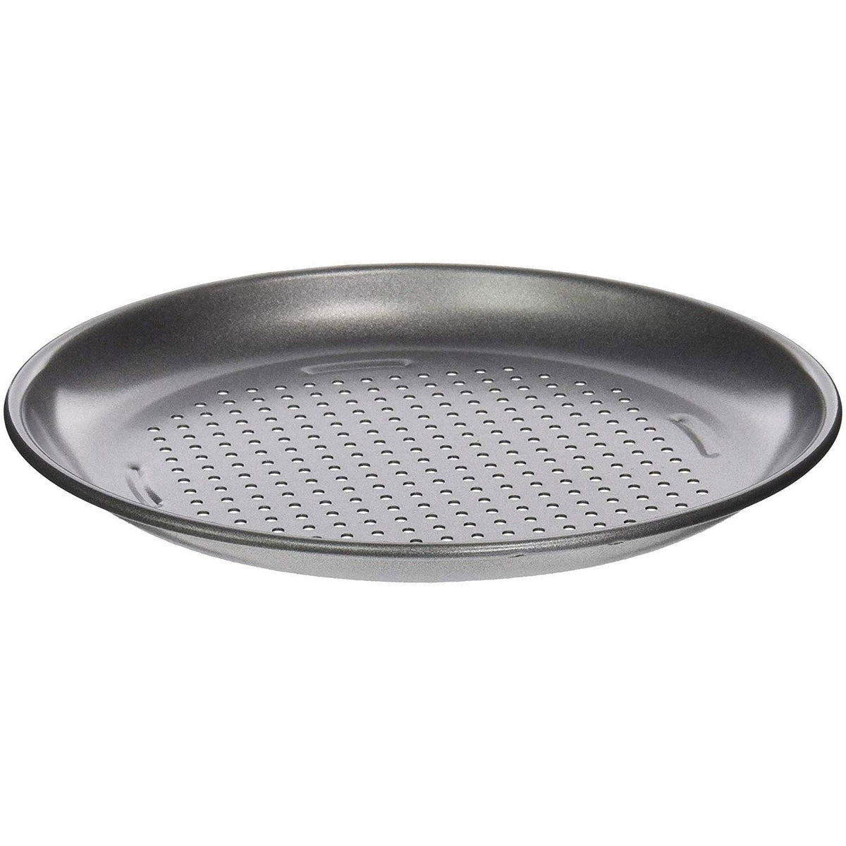 Cuisinart mini pizza pan set outer view highlights durable steel for even heating.