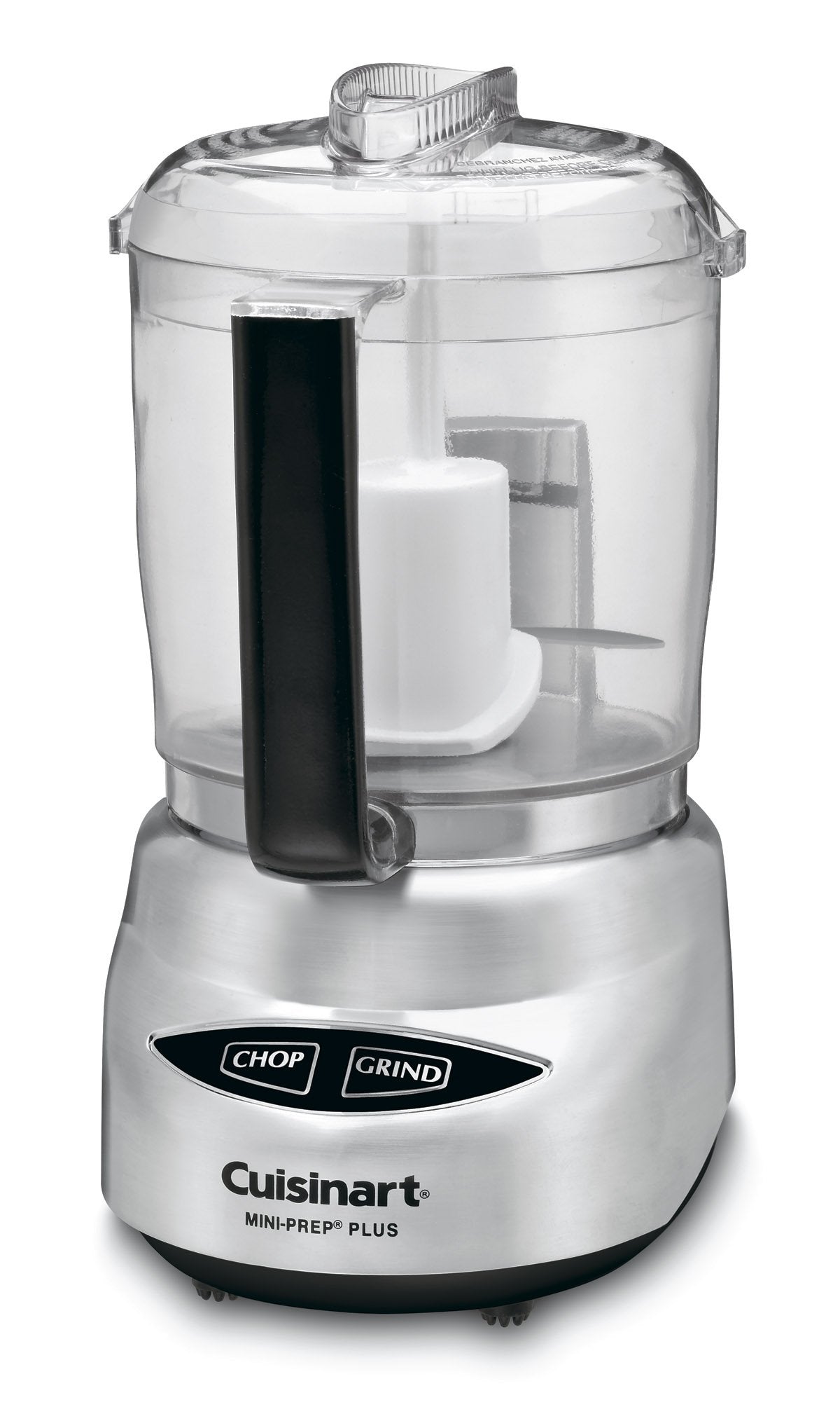 Cuisinart Mini-Prep Plus close-up of stainless steel blade enabling precise chopping