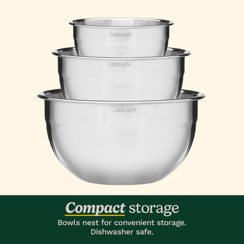 Cuisinart three-quart bowl with lid handles larger batches