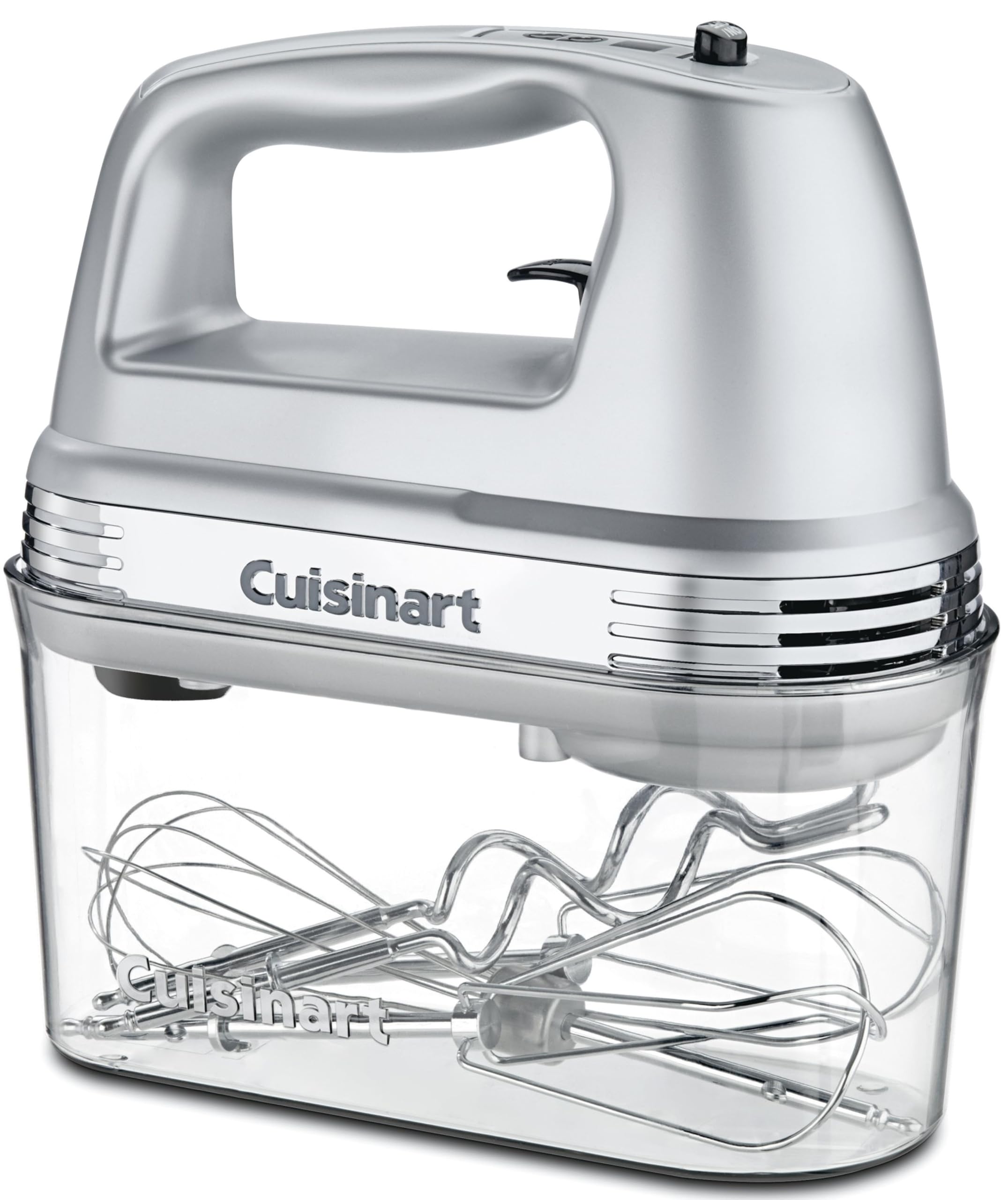 Cuisinart Power Advantage Plus front view with brushed chrome finish for a stylish, space-saving kitchen.