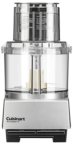 Cuisinart Pro Custom 11-Cup food processor bowl with large capacity for big batches.