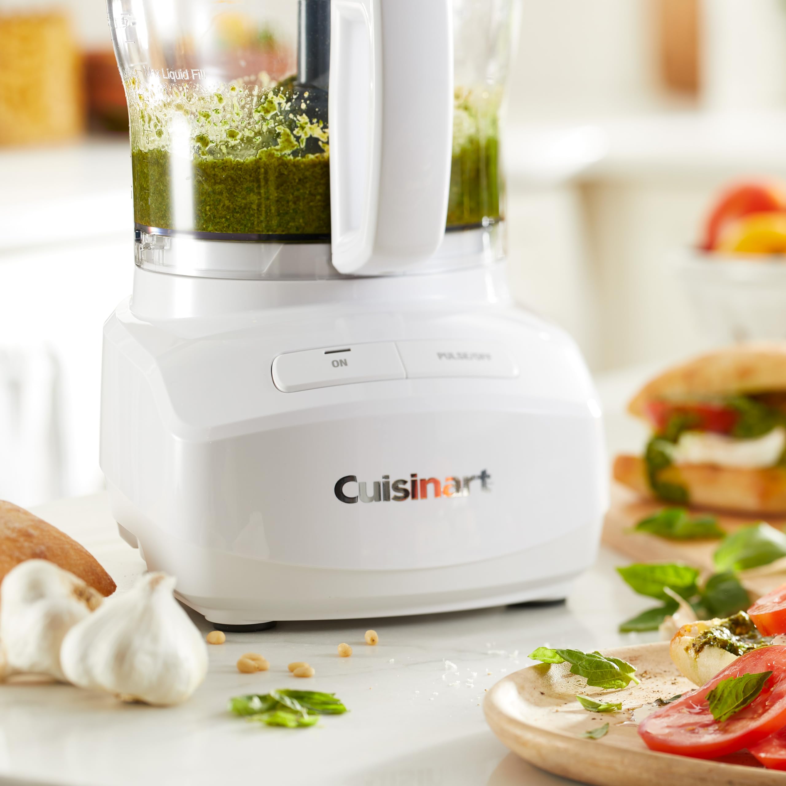 Cuisinart removable hub supports attachments for neat storage