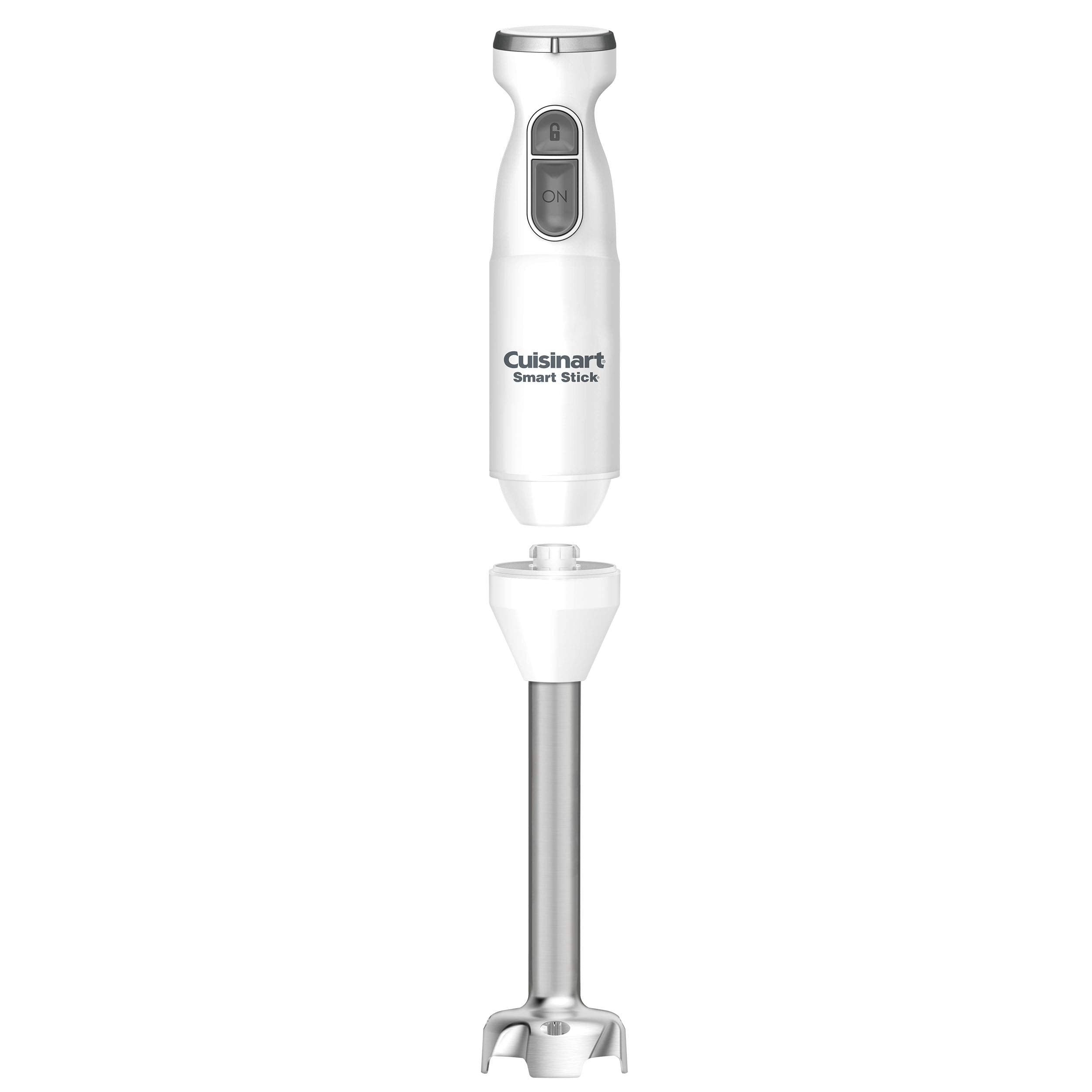 Cuisinart Smart Stick 8-inch stainless shaft reaches deep for pots and bowls.