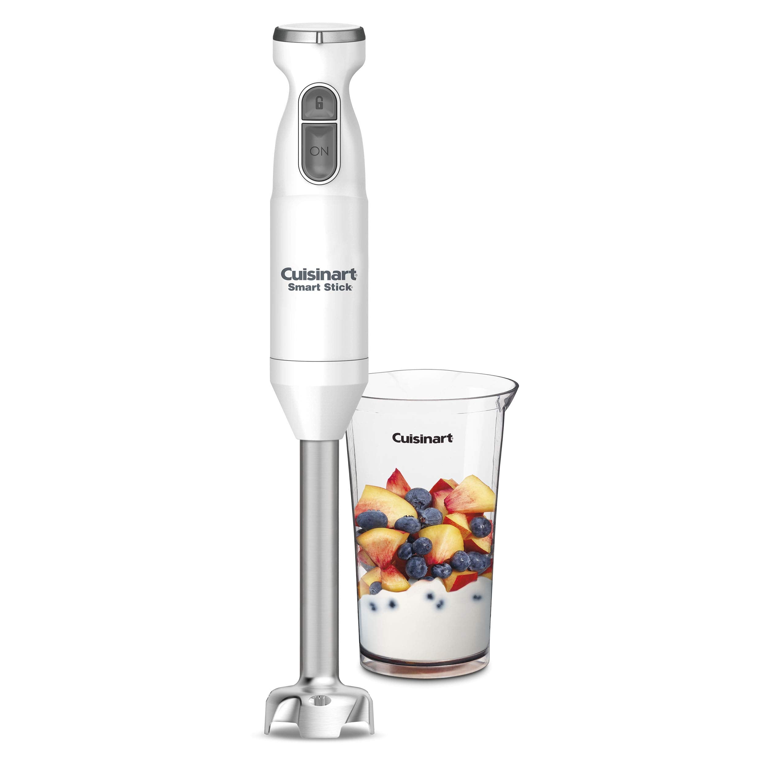 Cuisinart Smart Stick two-speed pulse control enables precise blending bursts.