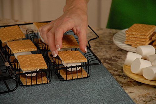Cuisinart S'More Maker on grill for fast toasted marshmallows