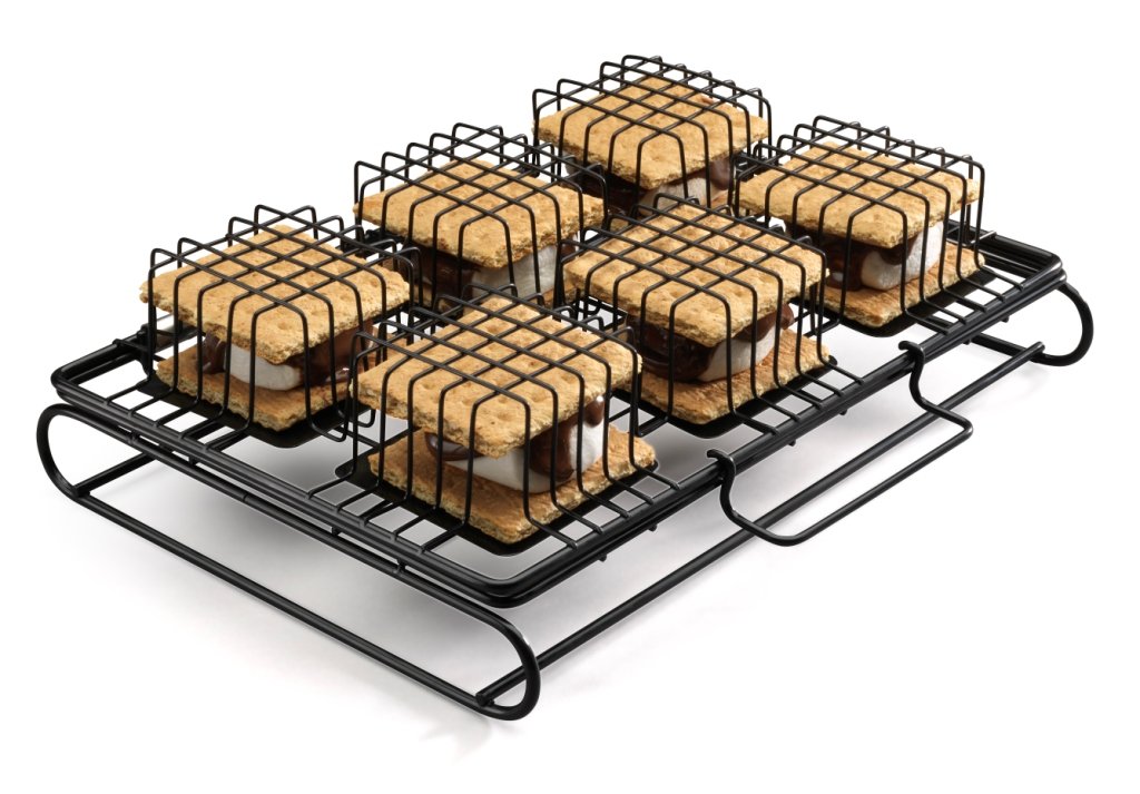 Cuisinart S'More Maker stack showing six slots for treats