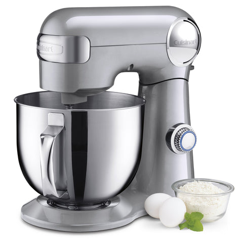 Cuisinart stand mixer with 500W motor delivering consistent power for batters