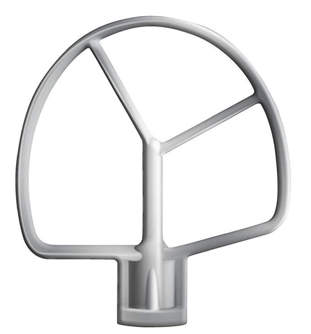 Cuisinart stand mixer includes whisk, dough hook, and paddle for baking.