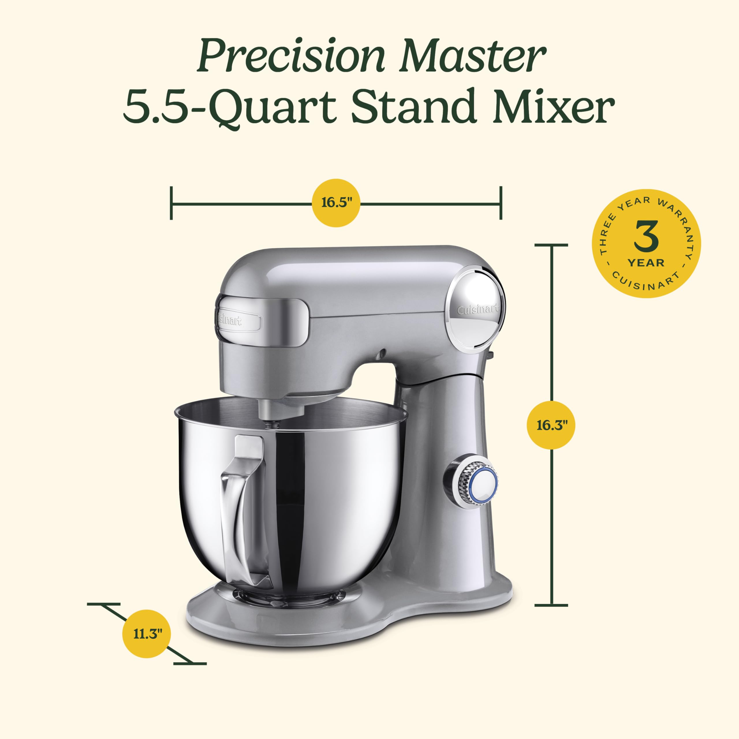 Cuisinart stand mixer optional attachments expand pasta, ice cream, and meat options