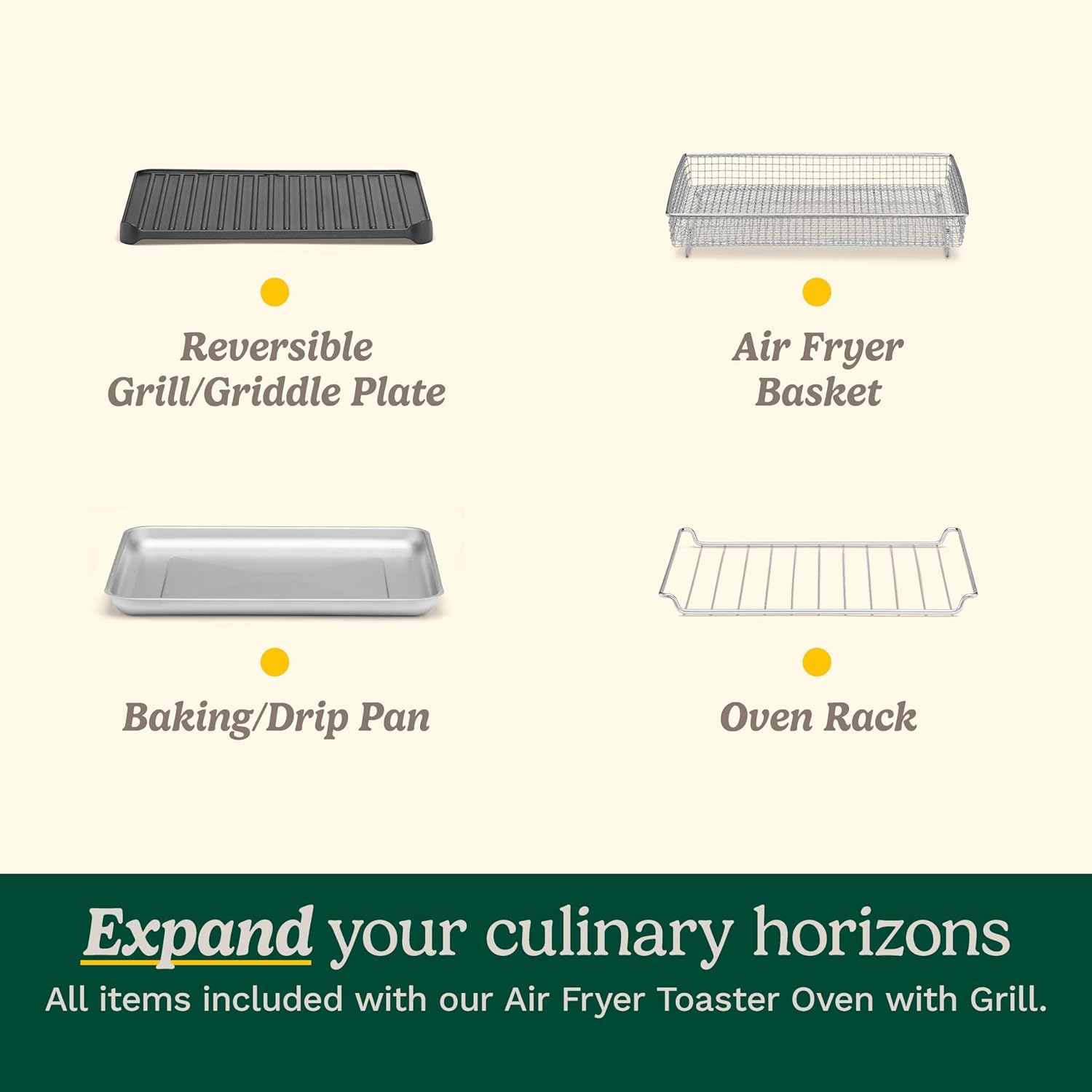 Cuisinart TOA-70NAS dual grill/griddle for versatile cooking