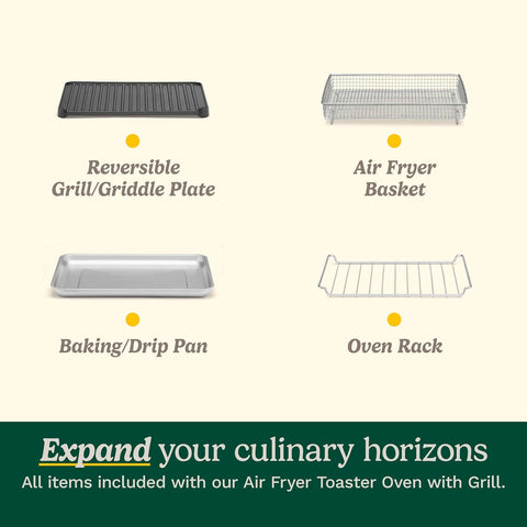 Cuisinart TOA-70NAS dual grill/griddle for versatile cooking