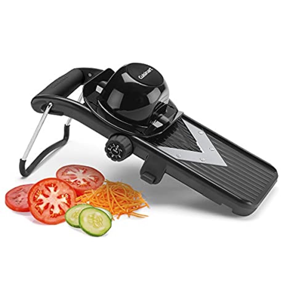 Cuisinart V-Blade Mandoline front view for precise, even slices.