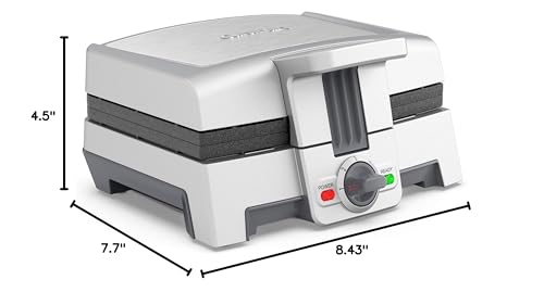 Cuisinart Waffle Stick Maker WAF-ST6 plated waffles ready to enjoy with toppings