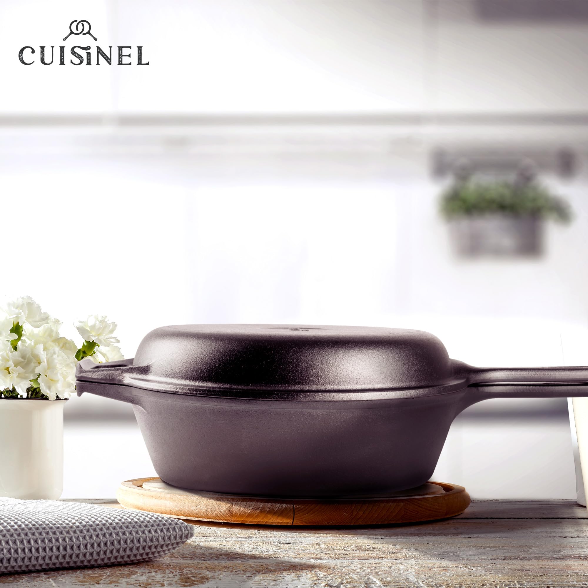 Cuisinel care hand wash and oil to maintain seasoning
