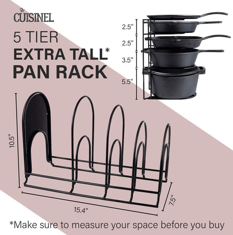 Cuisinel heavy-duty metal construction close-up highlights durable, lifetime-ready quality.