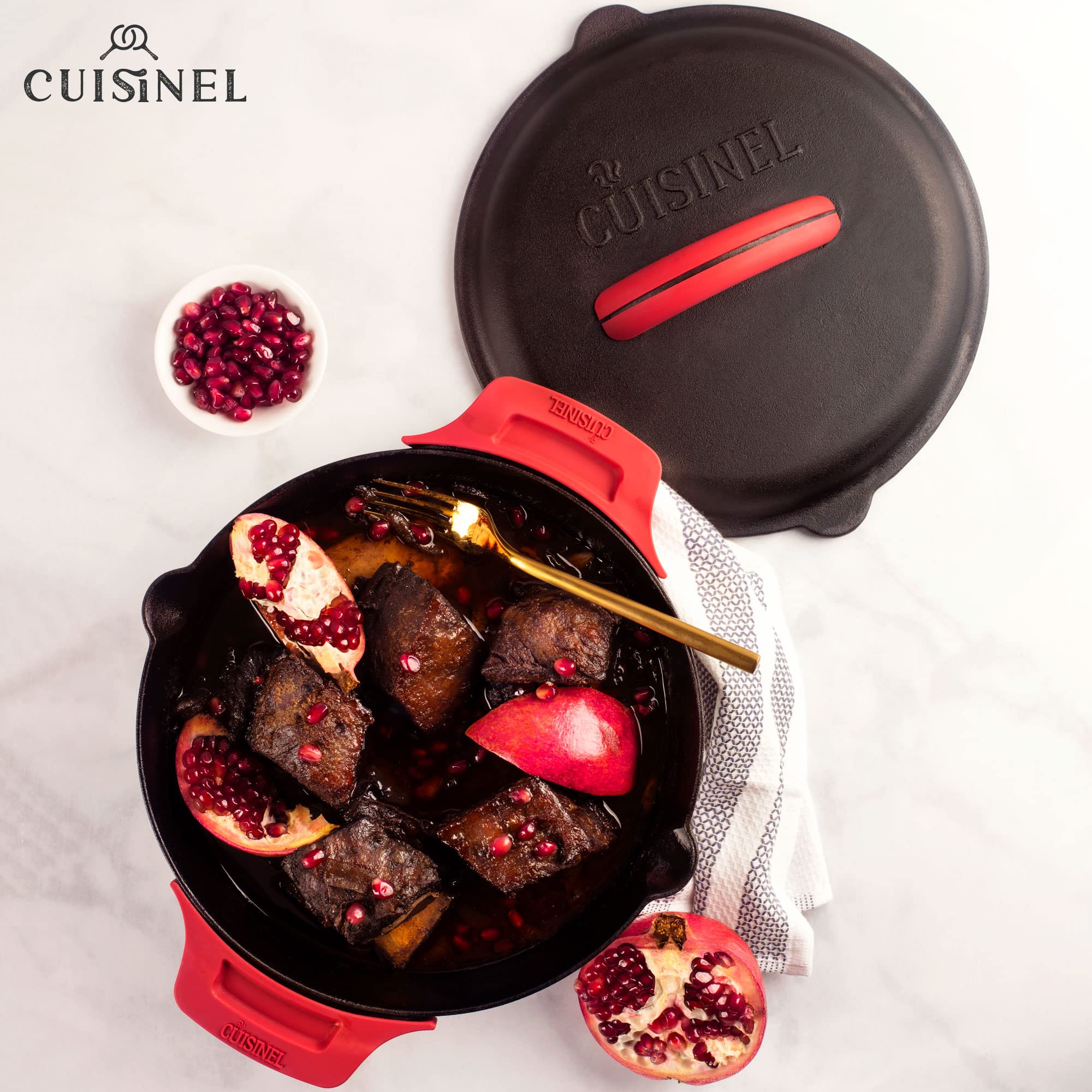 Cuisinel indoor/outdoor use capability expands cooking options at home and beyond.