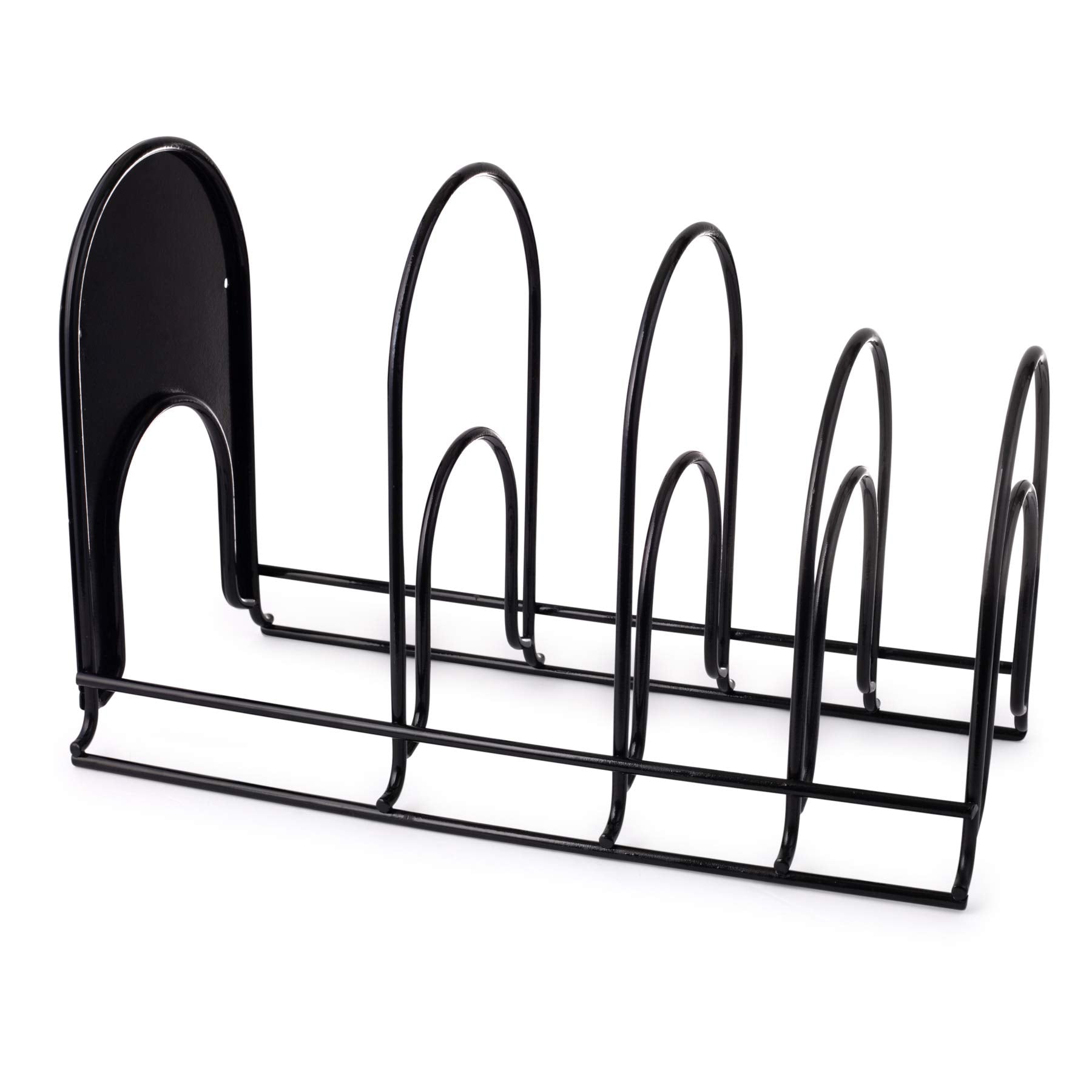 Cuisinel pots and pans organizer optimizing shelf space for everyday cooking.
