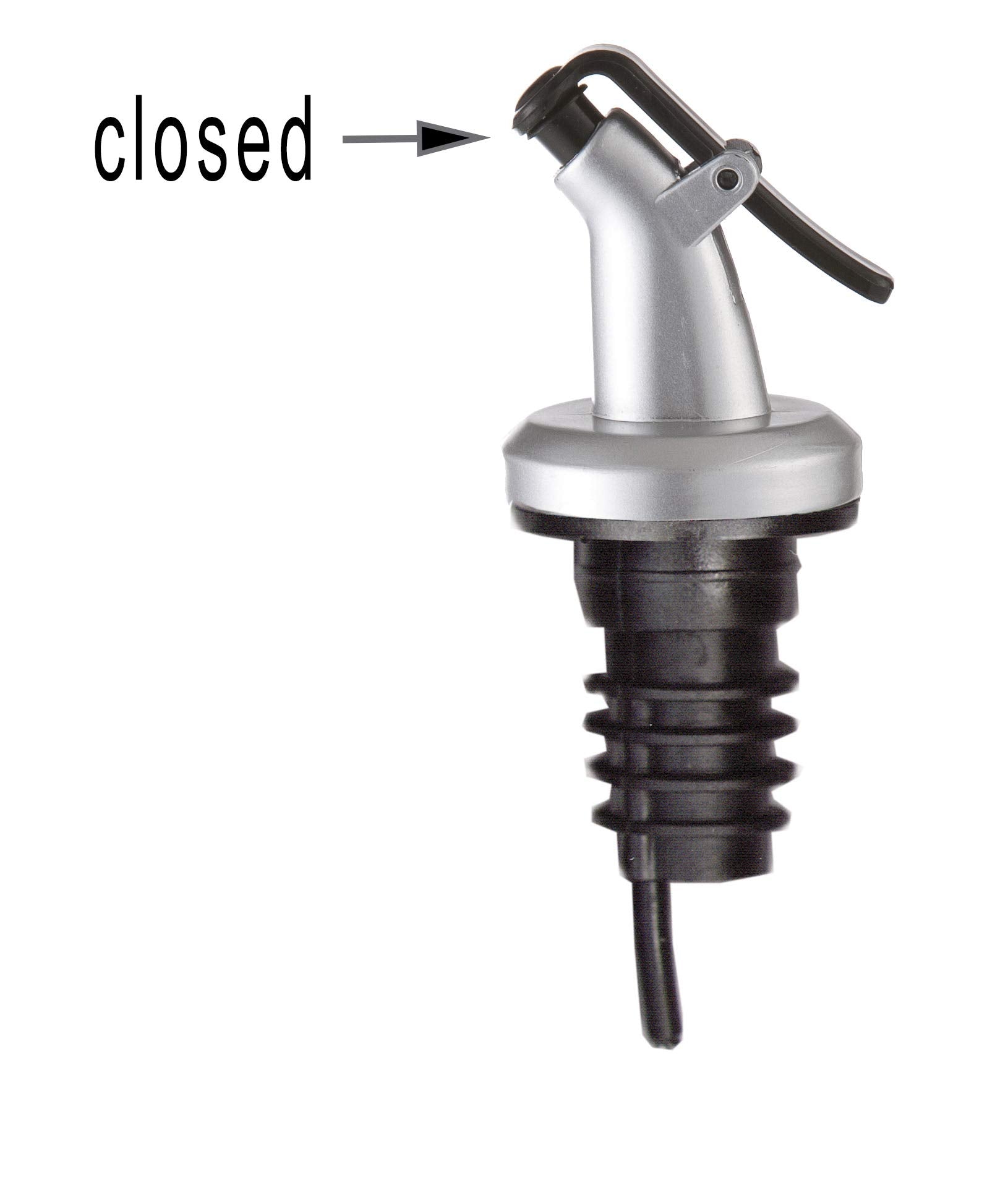 Dripless swivel caps prevent spills during cooking and table service.