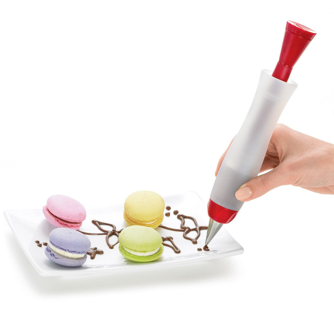 Cuisipro Deluxe Decorating Pen enables smooth lines and neat lettering.
