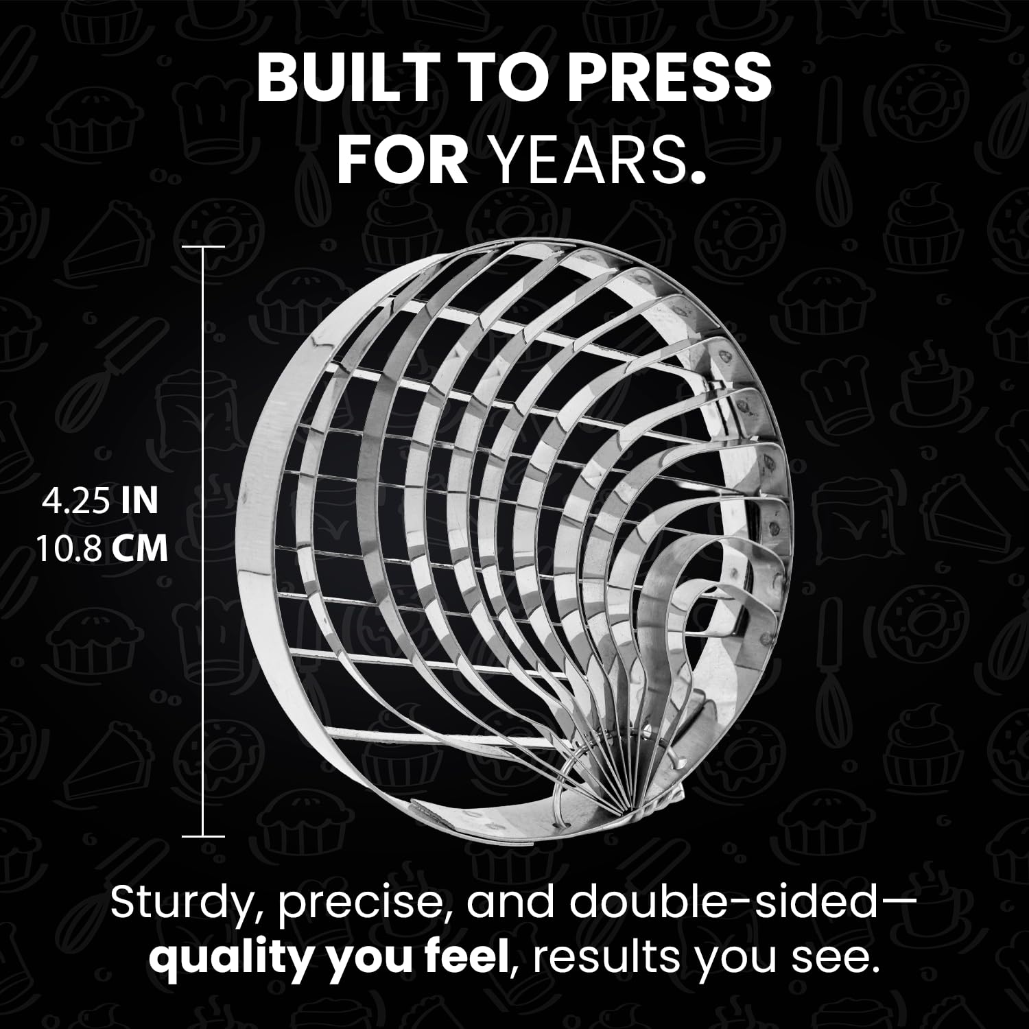 Cuitáxi two-sided mold showing patterns for versatile concha designs.